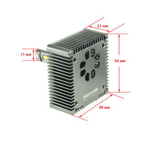 Лампа Decker LED PL-04 6K D5. Photo 3