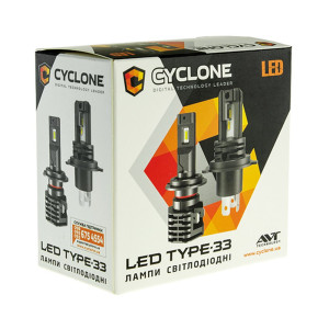 Лампа Cyclone led H11 5000K 4600LM Type 33. Photo 2