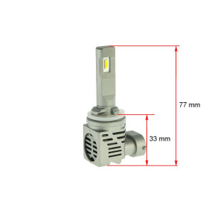 Лампа Cyclone led H27 5000K 4600LM Type 33. Photo 3