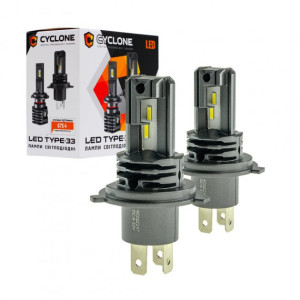 Лампа Cyclone led H4 H/L 5000K 4600LM Type 33. Photo 3