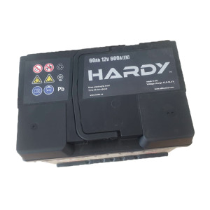 Аккумулятор HARDY 6CT-60Ah 600A. Photo 2