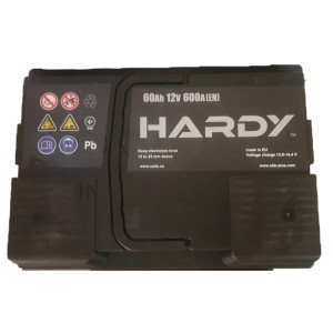 Аккумулятор HARDY 6CT-60Ah 600A. Photo 3