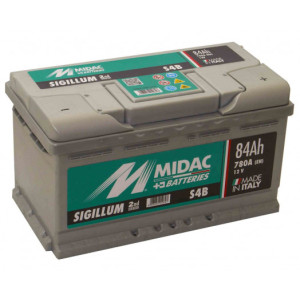 Аккумулятор MIDAC Sigillum 6СТ-84Ah 780A низкий. Photo 2