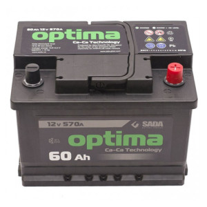 Аккумулятор OPTIMA 6СТ-60 Ah 570A. Photo 2