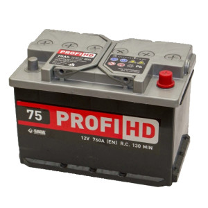 Аккумулятор PROFI HD 6CT-75Ah 760A. Photo 2