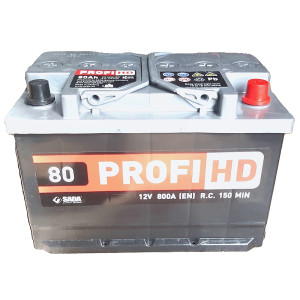 Аккумулятор PROFI HD 6CT-80Ah 800A. Photo 2