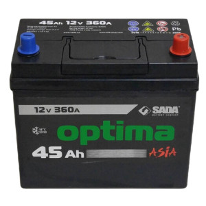 Аккумулятор OPTIMA Asia 6СТ-45 Ah 360A. Photo 2