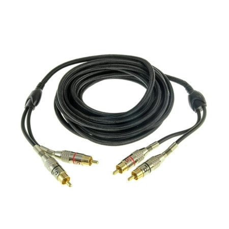Межблочный 2-х канальный RCA кабель Cyclone AW-56 PRO
