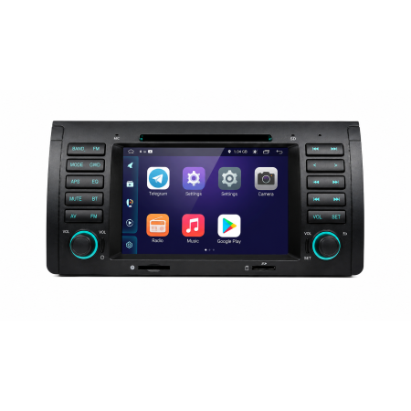 Штатная Автомагнитола BMW X5 (E53) 7" Android 12 (4+32GB) с кулером и CarPlay