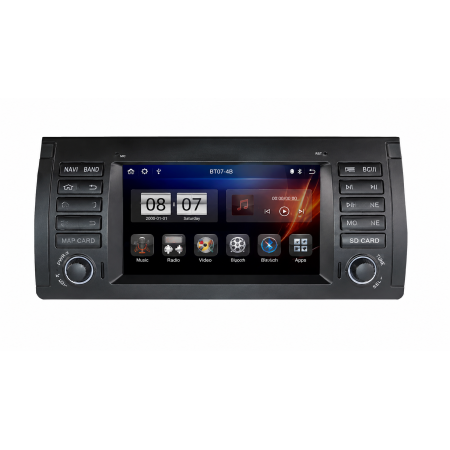 Штатна Автомагнітола BMW X5 E39 7" Android 12 (4GB/32GB) AHD, CarPlay, Fan