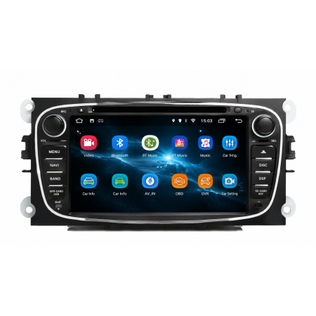 Штатна Автомагнітола Ford Focus / C-Max / S-Max / Mondeo / Galaxy / Kuga FD-92B (Android 12, 4GB/32GB)
