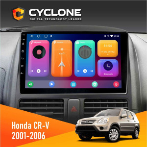 Штатная Автомагнитола Honda CR-V 2001-2006 Cyclone 2+32GB