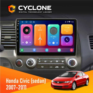 Штатная Автомагнитола Honda Civic 2007-2011 Cyclone 2+32GB