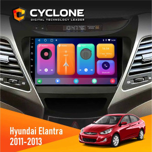 Штатная Автомагнитола Hyundai Elantra 2011-2013 Cyclone 2+32GB