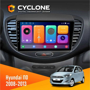 Штатная Автомагнитола Hyundai i10 2008-2013 Cyclone 2+32GB
