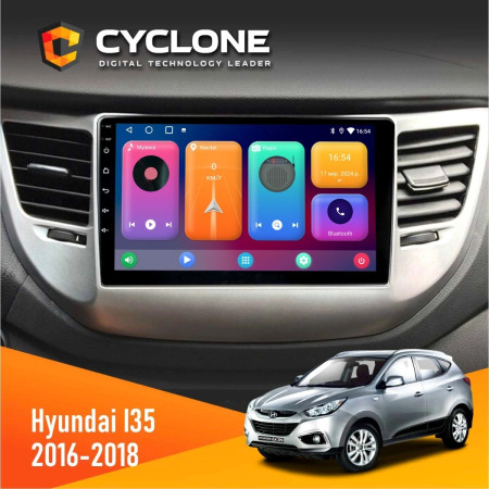 Штатная Автомагнитола Hyundai ix35 2016-2018 Cyclone 2+32GB