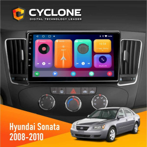 Штатная Автомагнитола Hyundai Sonata 2008-2010 Cyclone 2+32GB