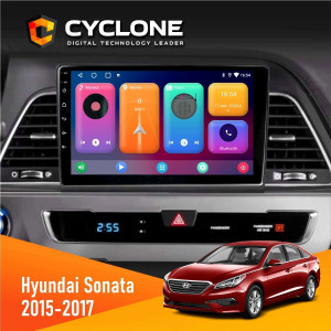 Штатная Автомагнитола Hyundai Sonata 2015-2017 CAN Cyclone 2+32GB