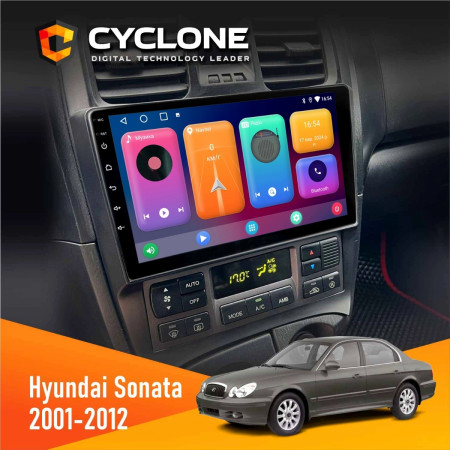 Штатная Автомагнитола Hyundai Sonata (EF) 2001-2012 Cyclone 2+32GB
