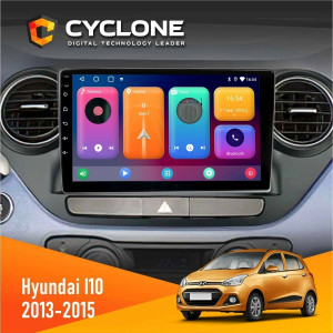 Штатная Автомагнитола Hyundai i10 2013-2015 Cyclone 2+32GB