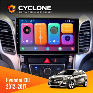 Штатная Автомагнитола Hyundai i30 2012-2017 CAN Cyclone 2+32GB