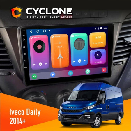 Штатная Автомагнитола Iveco Daily 2014+ Cyclone 2+32GBTucson 2010-2018 Cyclone 2x32