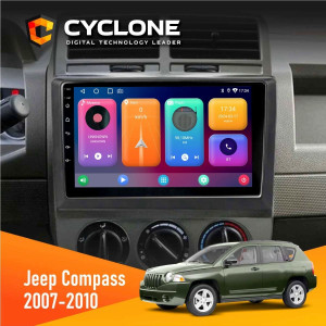 Штатная Автомагнитола Jeep Compass 2007-2010 Cyclone C10-001 2x32
