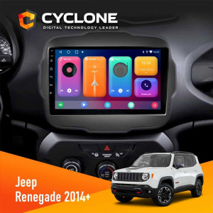 Штатная Автомагнитола Jeep Renegate 2014+ Cyclone C9 CPL 2x32