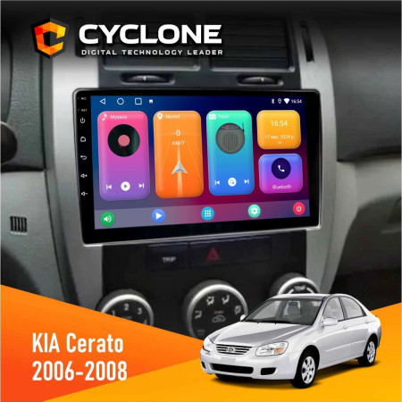Штатна Автомагнітола KIA Cerato 2006-2008 Conditioner Cyclone C9 CPL 2x32