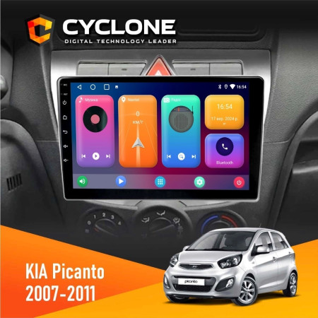 Штатная Автомагнитола KIA Picanto 2007-2011 Cyclone 2x32