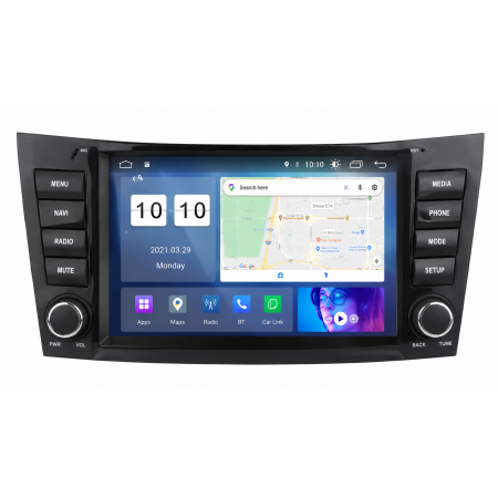 Штатна Автомагнітола Mercedes-Benz W211 8" (Android 12, 4GB/32GB, AHD, CarPlay, Fan)