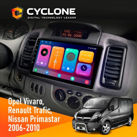 Штатна Автомагнітола Opel Vivaro 2001-2010 Cyclone 2x32