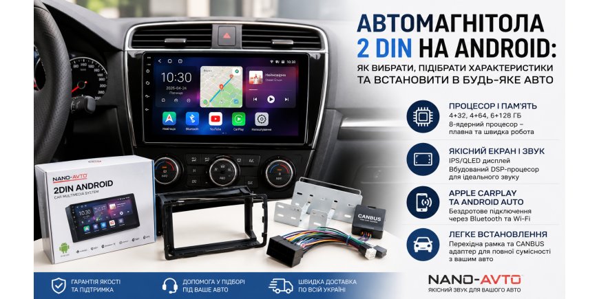 Автомагнитола 2 DIN на Android: как выбрать, подобрать характеристики и установить в любое авто