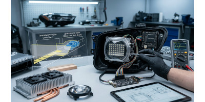 Матричні LED лінзи (Matrix LED) в фари: принцип роботи, переваги та вибір