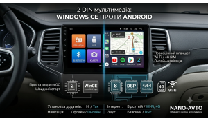 2 DIN магнітоли: Android чи Windows CE? Повний порівняльний огляд