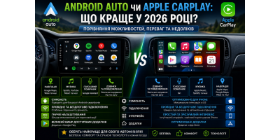 Android Auto или Apple CarPlay: что лучше в 2026 году?