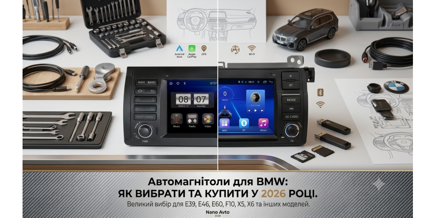 Автомагнитолы для BMW: как выбрать и какую купить в 2026 году