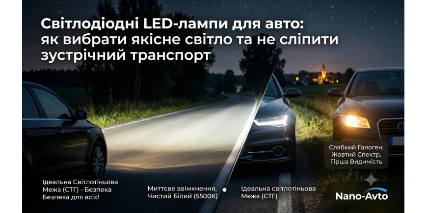 Как выбрать LED лампы для авто 2026: цоколи, СТГ, кулеры