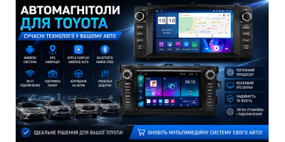 Автомагнитолы для Toyota: как выбрать и какую купить в 2026 году