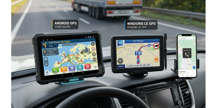 GPS-навігатори на Android та Windows: який обрати, відмінності та налаштування
