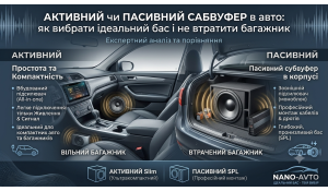 Активний чи пасивний сабвуфер в авто: як вибрати