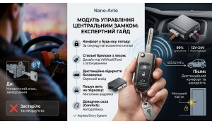 Модуль управления центральным замком: как выбрать и подключить