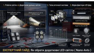 Светодиодные LED фары и балки рабочего света: как выбрать