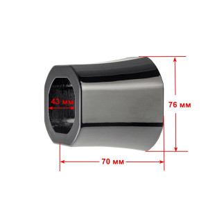 Маска S-61 Black (1.5"). Photo 3